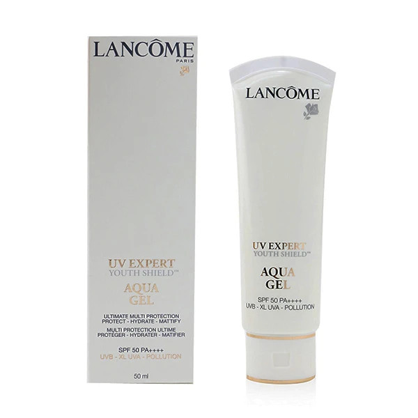 ژل ضد آفتاب بی رنگ لانکوم SPF50 مدل AQUA GEL