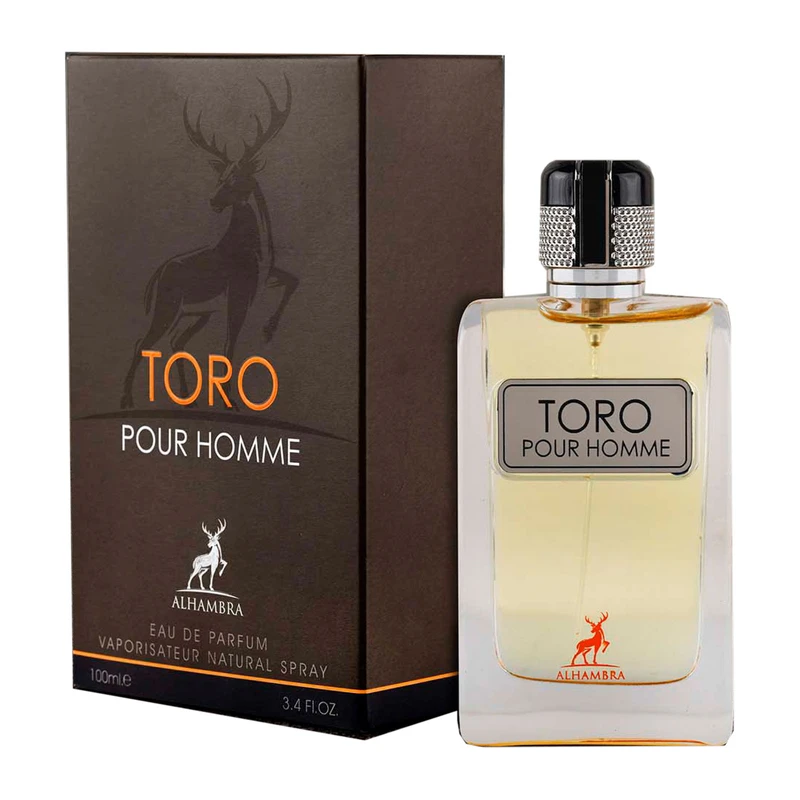 ادو پرفیوم مردانه الحمبرا مدل Toro