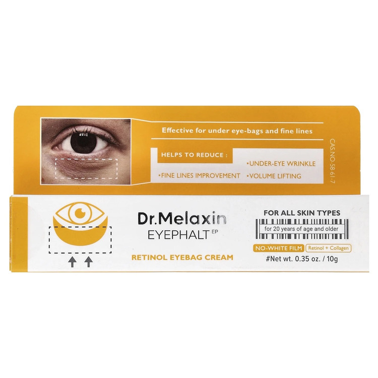 کرم دور چشم رتینول دکتر ملاکسین Dr.Melaxin مدل Eyephalt Eyebag
