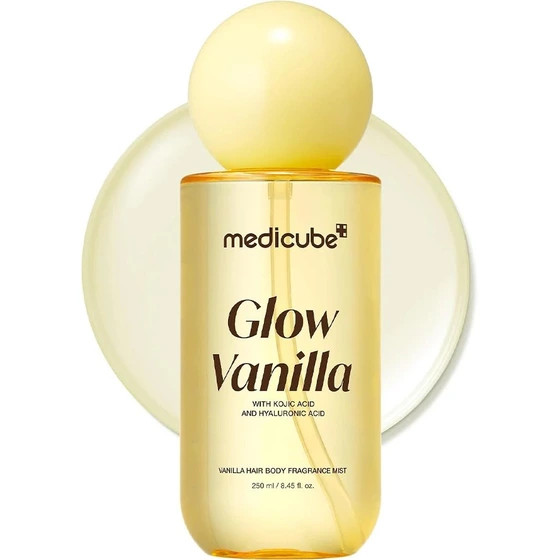 میست مو و بدن خوشبو کننده مدیکیوب مدل Glow Vanilla